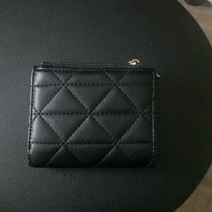 black leather wallet